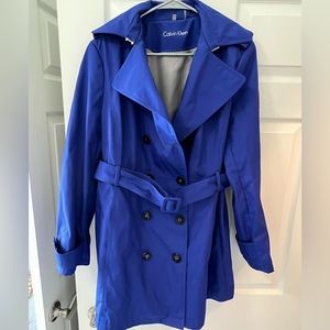 Calvin Klein Double Breasted Belted Trench-coat